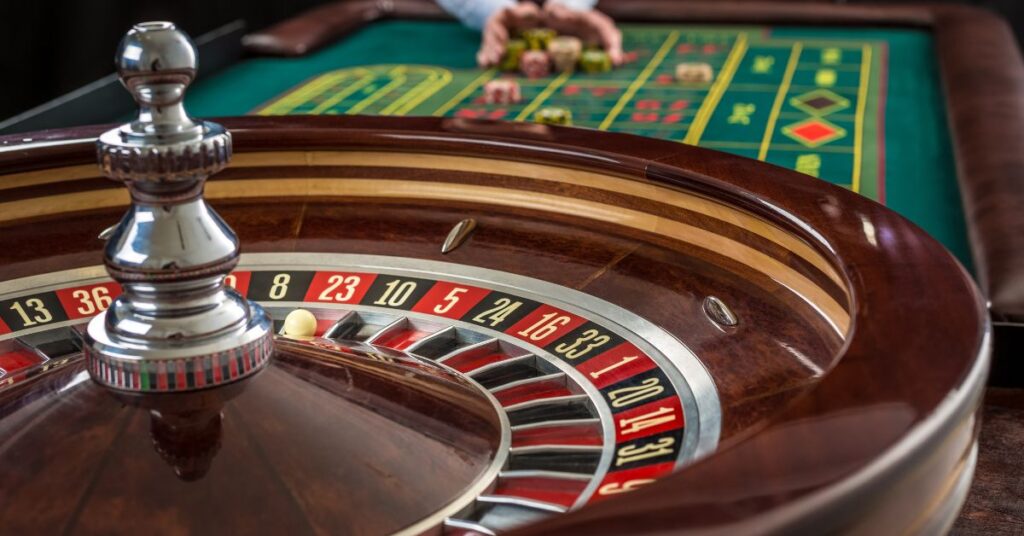 Live roulette game overview