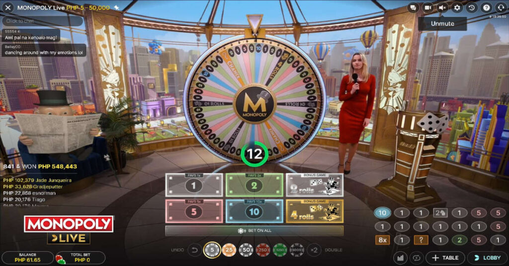 MONOPOLY Live gameplay
