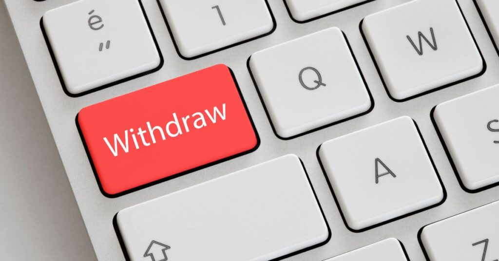 Withdrawal guide